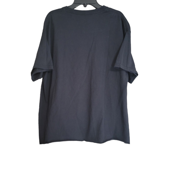 Friends The TV Series Black Crew Neckline Short Sleeve Cropped Raw Hem Top - Picture 2 of 8